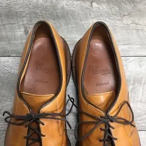 Allen Edmonds Hillcrest Men Leather Blucher Bicycle Toe Oxfords Lace Up Shoes 14 Allen Edmonds Hillcrest Men Leather Blucher Bicycle Toe  main image 3